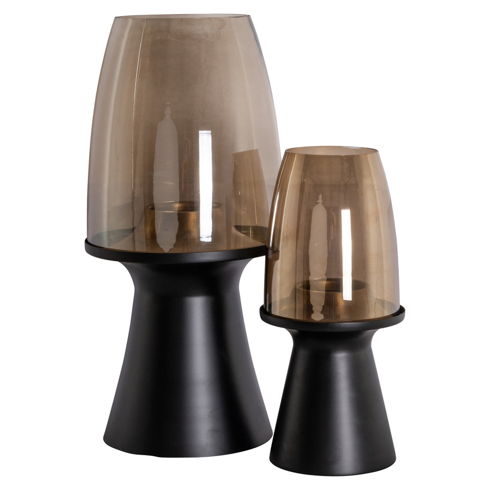 Felinar decorativ Vienna, negru, mare