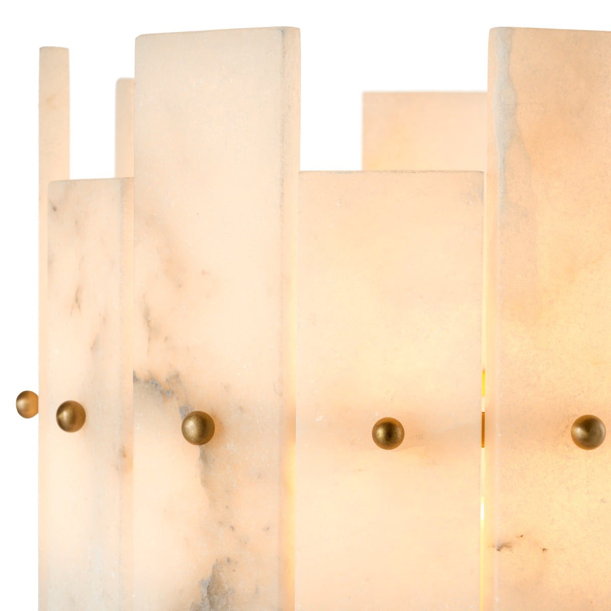 Felinar pentru lumânare Ruby, alabastru
