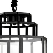 Felinar suspendat Monticello M, finisaj negru