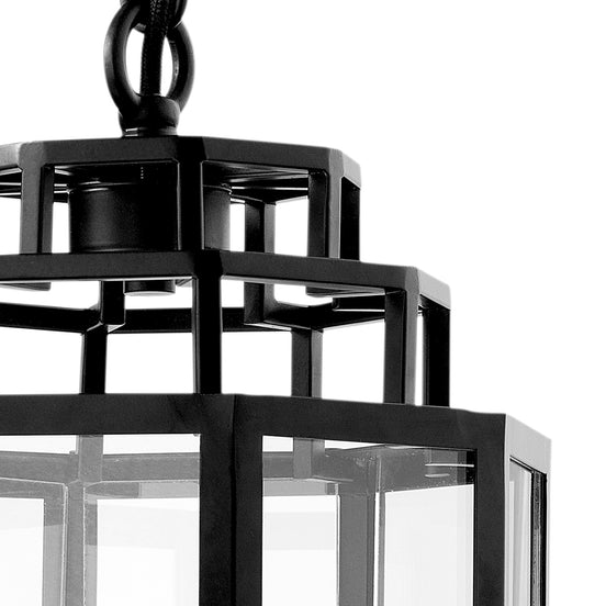 Felinar suspendat Monticello S, finisaj negru