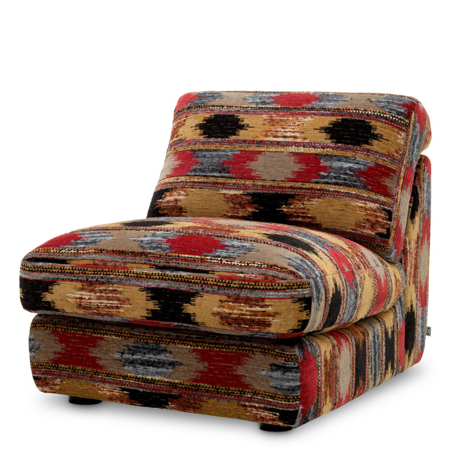Fotoliu Alden, ombra multicolor