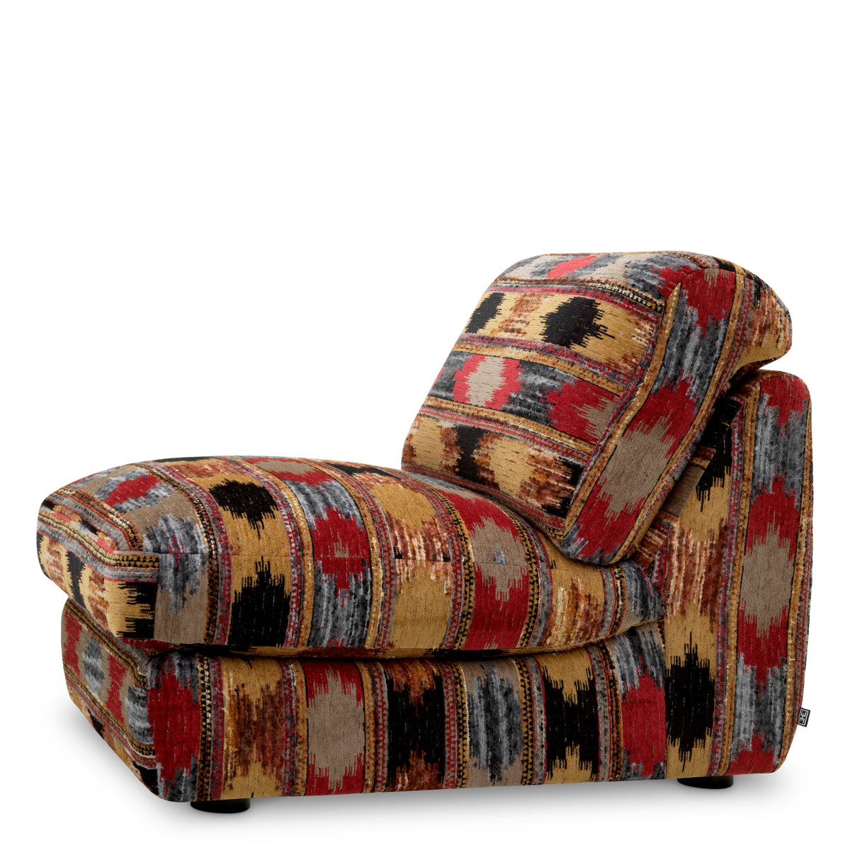 Fotoliu Alden, ombra multicolor