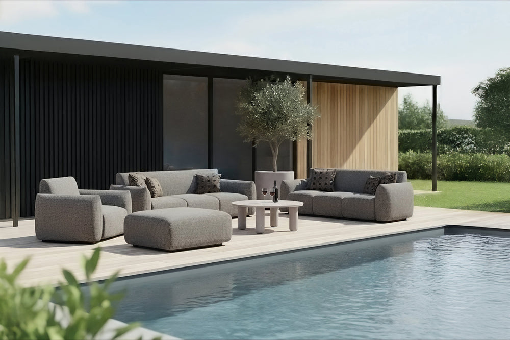 Fotoliu de exterior Dawson, alpine greige – ambient