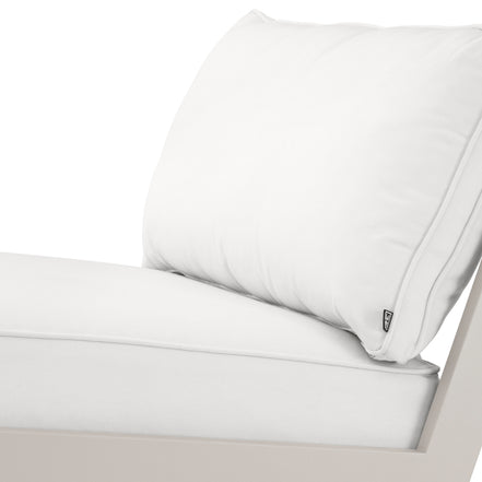 Fotoliu de exterior Lomax, nisip, Sunbrella canvas