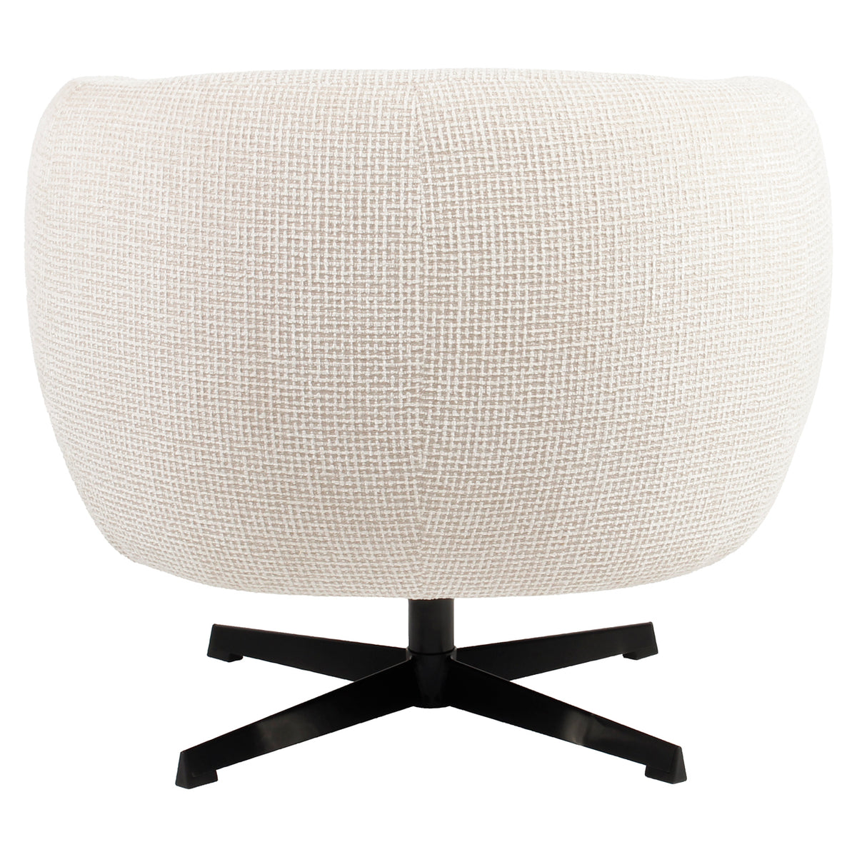 Fotoliu Estelle, blockweave bej, rotativ