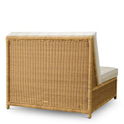Fotoliu exterior modular Hampton, ratan sintetic, Saville bej