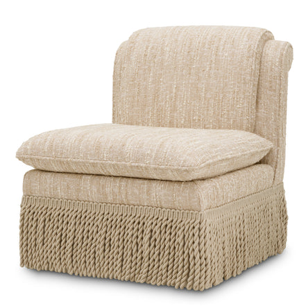 Fotoliu Fairburn, bouclé sonata crem