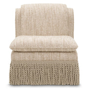 Fotoliu Fairburn, bouclé sonata crem