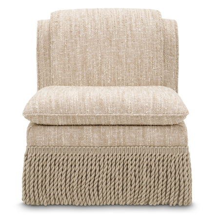 Fotoliu Fairburn, bouclé sonata crem