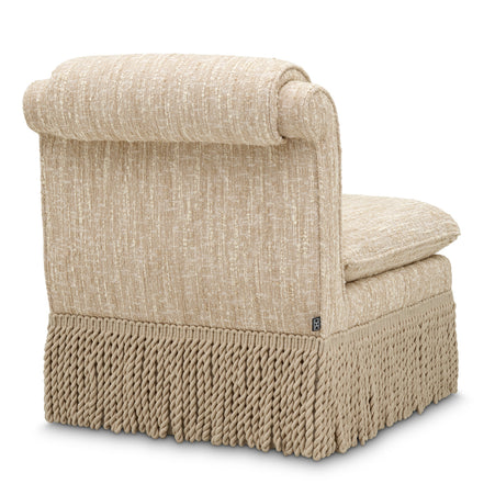 Fotoliu Fairburn, bouclé sonata crem
