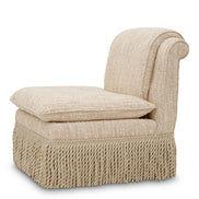 Fotoliu Fairburn, bouclé sonata crem