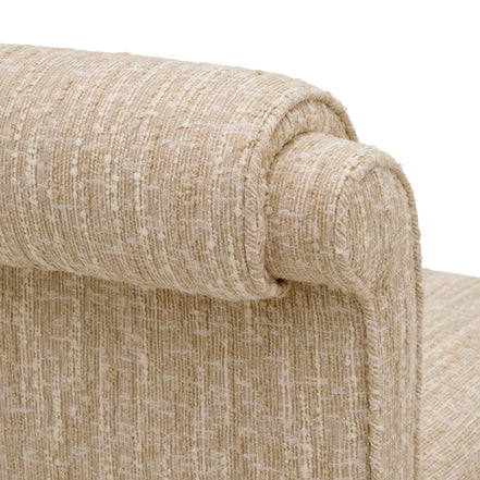 Fotoliu Fairburn, bouclé sonata crem