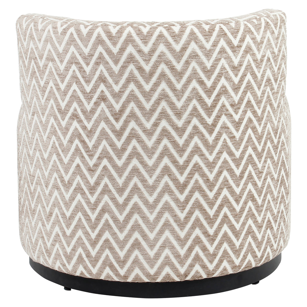 Fotoliu Franny, chevron nisip