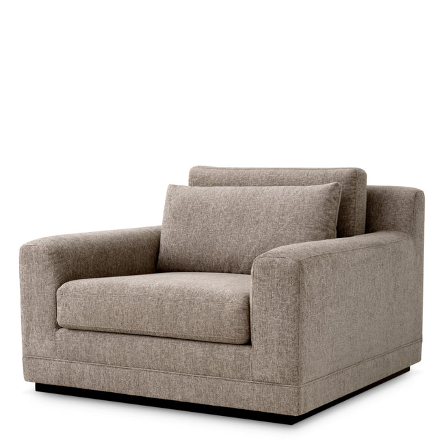 Fotoliu Manhattan, hunt chenille taupe