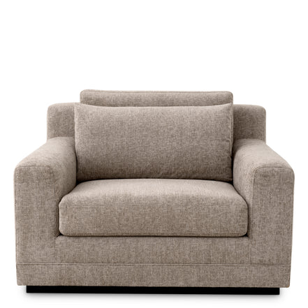 Fotoliu Manhattan, hunt chenille taupe