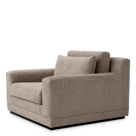 Fotoliu Manhattan, hunt chenille taupe