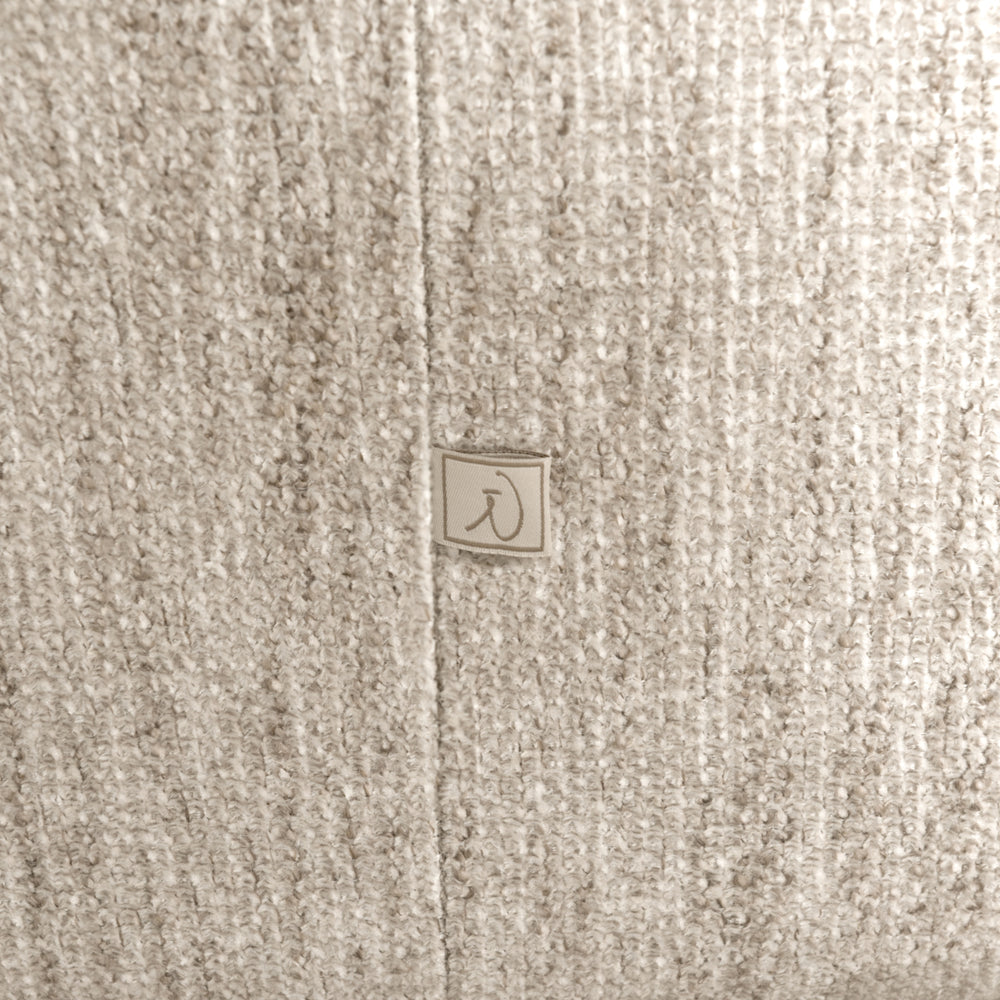 Fotoliu Marina, softweave natural, rotativ, ignifug