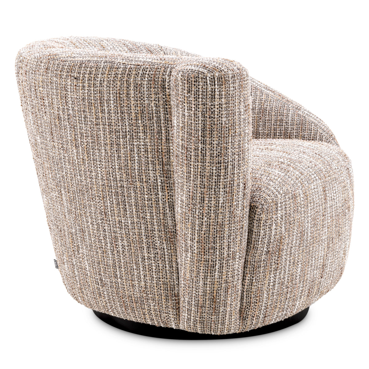 Fotoliu rotativ Colin stânga, mademoiselle bej