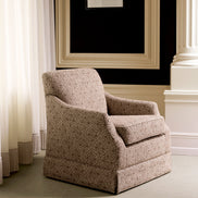 Fotoliu rotativ Madison, frieze jacquard bej