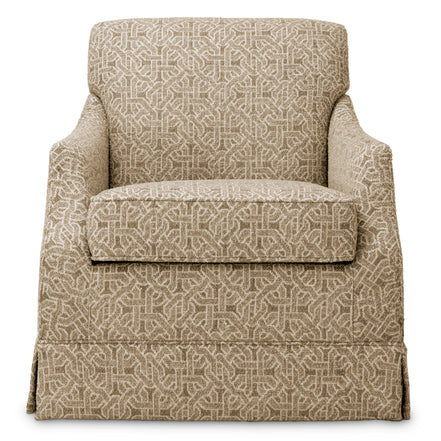 Fotoliu rotativ Madison, frieze jacquard bej