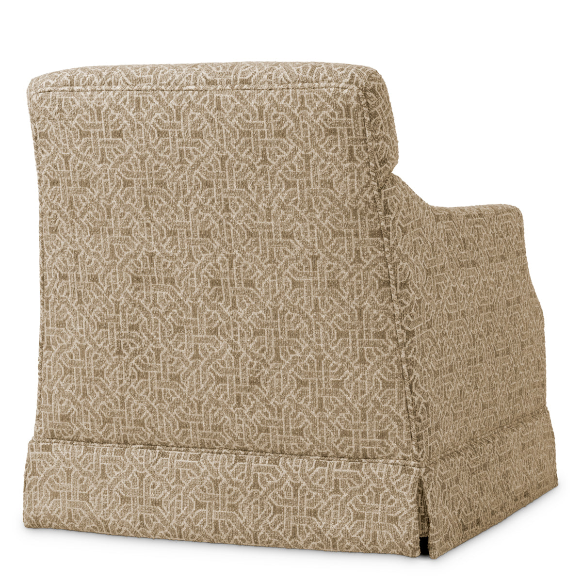 Fotoliu rotativ Madison, frieze jacquard bej