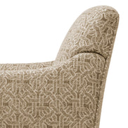 Fotoliu rotativ Madison, frieze jacquard bej