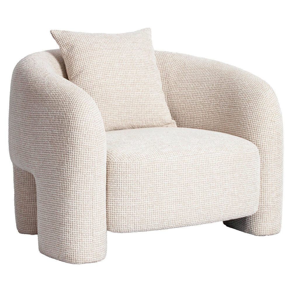Fotoliu Tuscany, blockweave bej