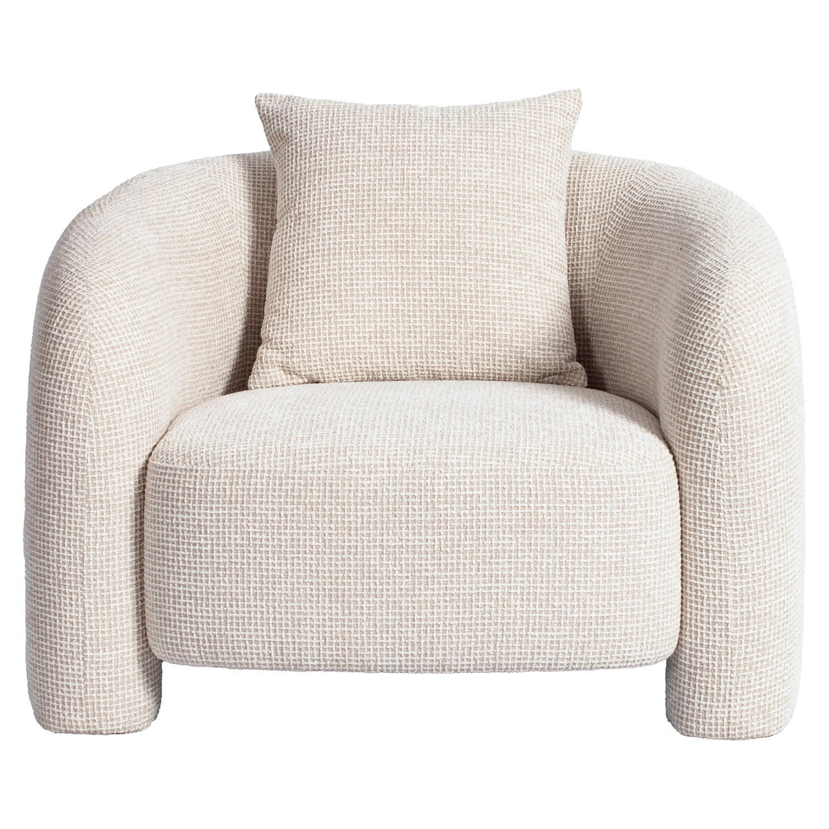Fotoliu Tuscany, blockweave bej