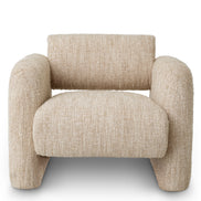 Fotoliu Vesper, bouclé sonata crem