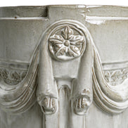 Ghiveci de exterior Chandler, finisaj gri deschis