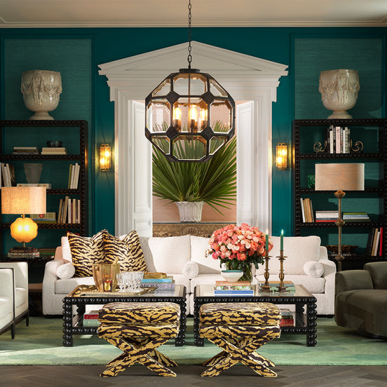 Ghiveci de exterior Iverson, finisaj gri deschis, set de 2
