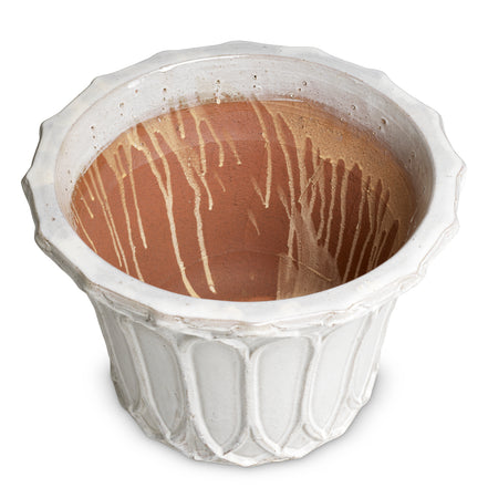 Ghiveci de exterior Iverson, finisaj gri deschis, set de 2