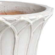 Ghiveci de exterior Iverson, finisaj gri deschis, set de 2