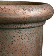 Ghiveci de exterior Verdon, finisaj bronz