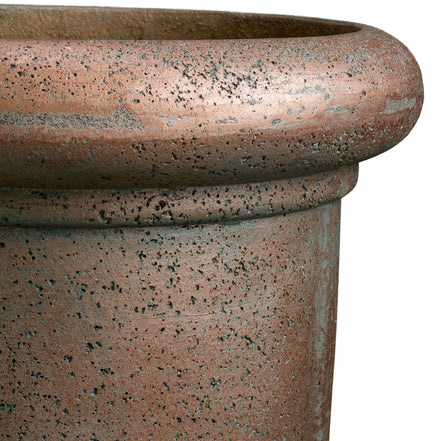 Ghiveci de exterior Verdon, finisaj bronz