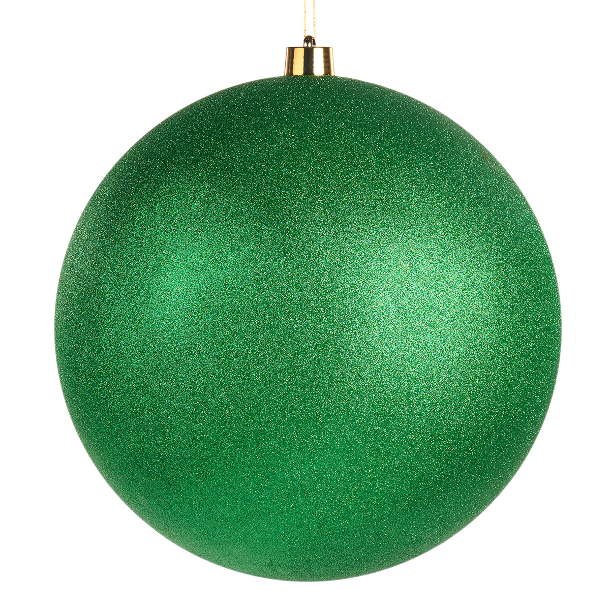 Glob decorativ cu sclipici, verde, 50 cm