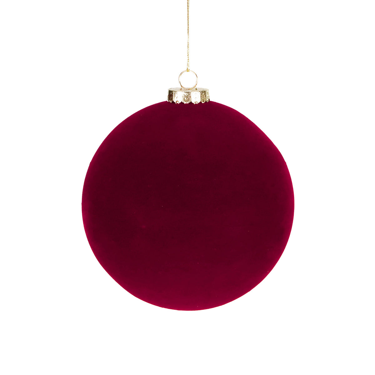 Glob flocat de expunere, burgund, 20 cm
