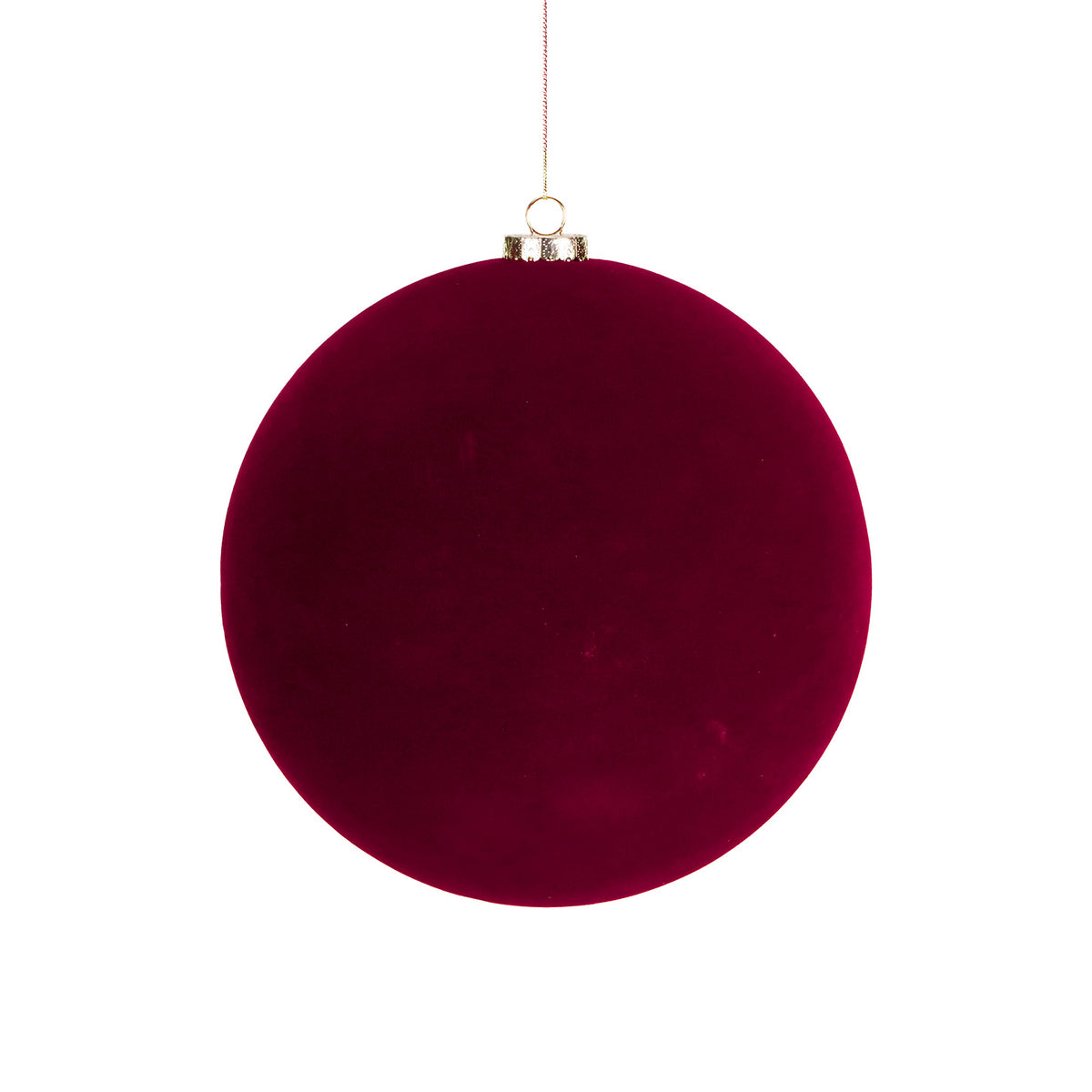 Glob flocat de expunere, burgund, 30 cm