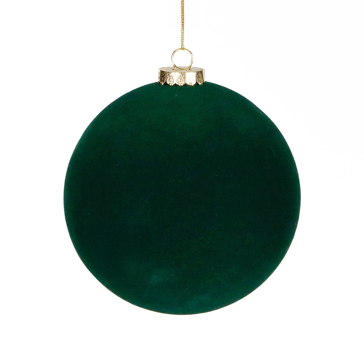 Glob flocat de expunere, verde închis, 30 cm