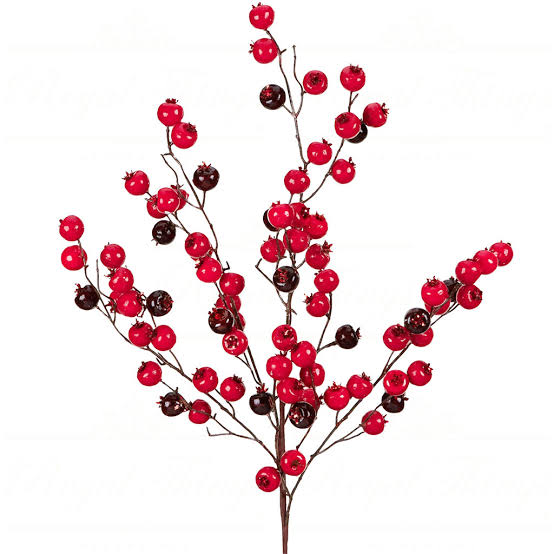 Coronita Berry 60cm rosu