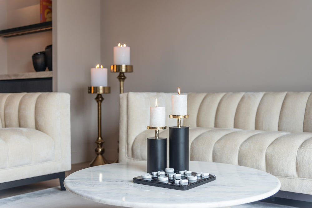 Joc decorativ Trixi, negru/alb, Tic-Tac-Toe – ambient