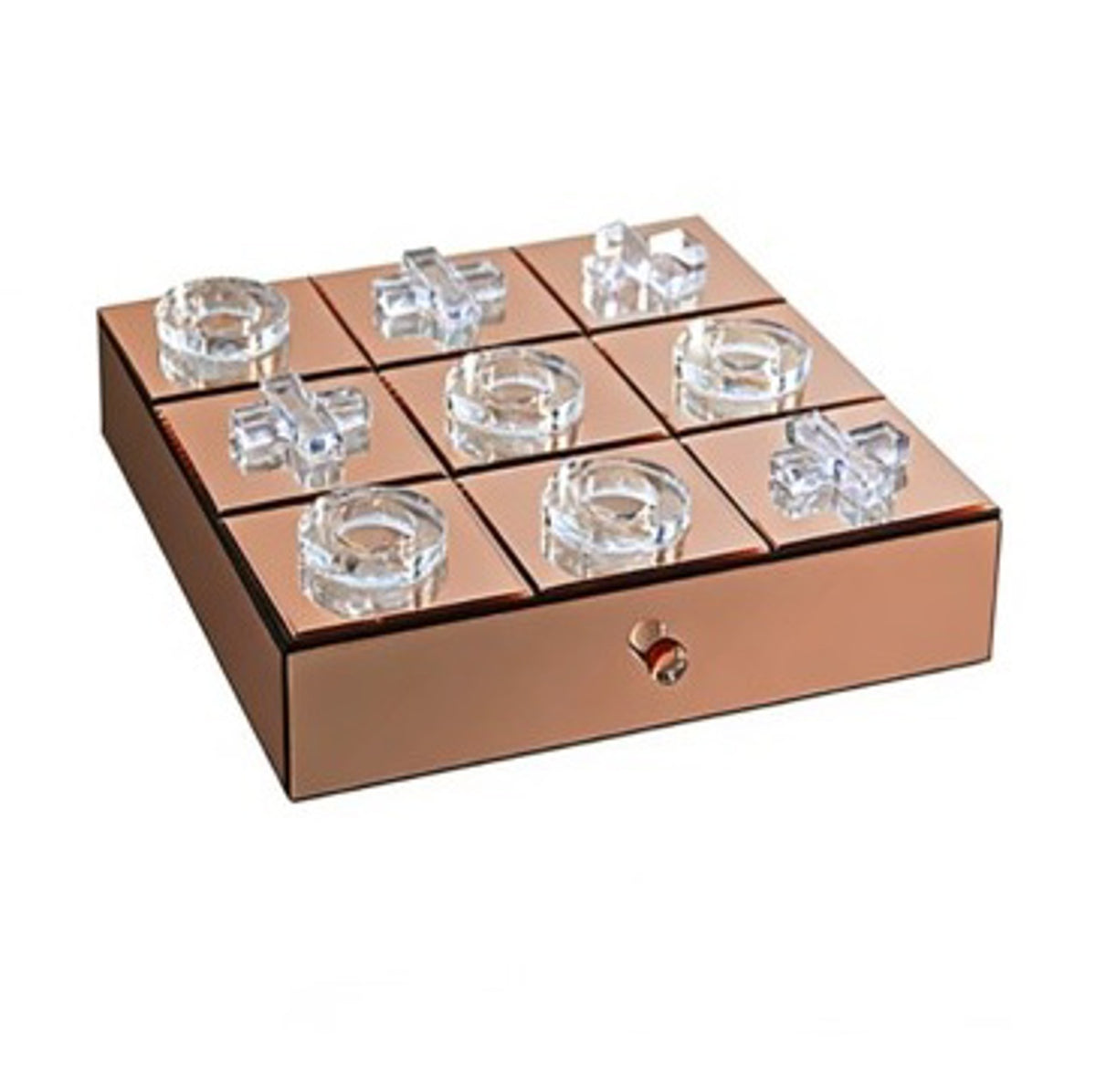 Joc decorativ Victoria, maro, X și 0