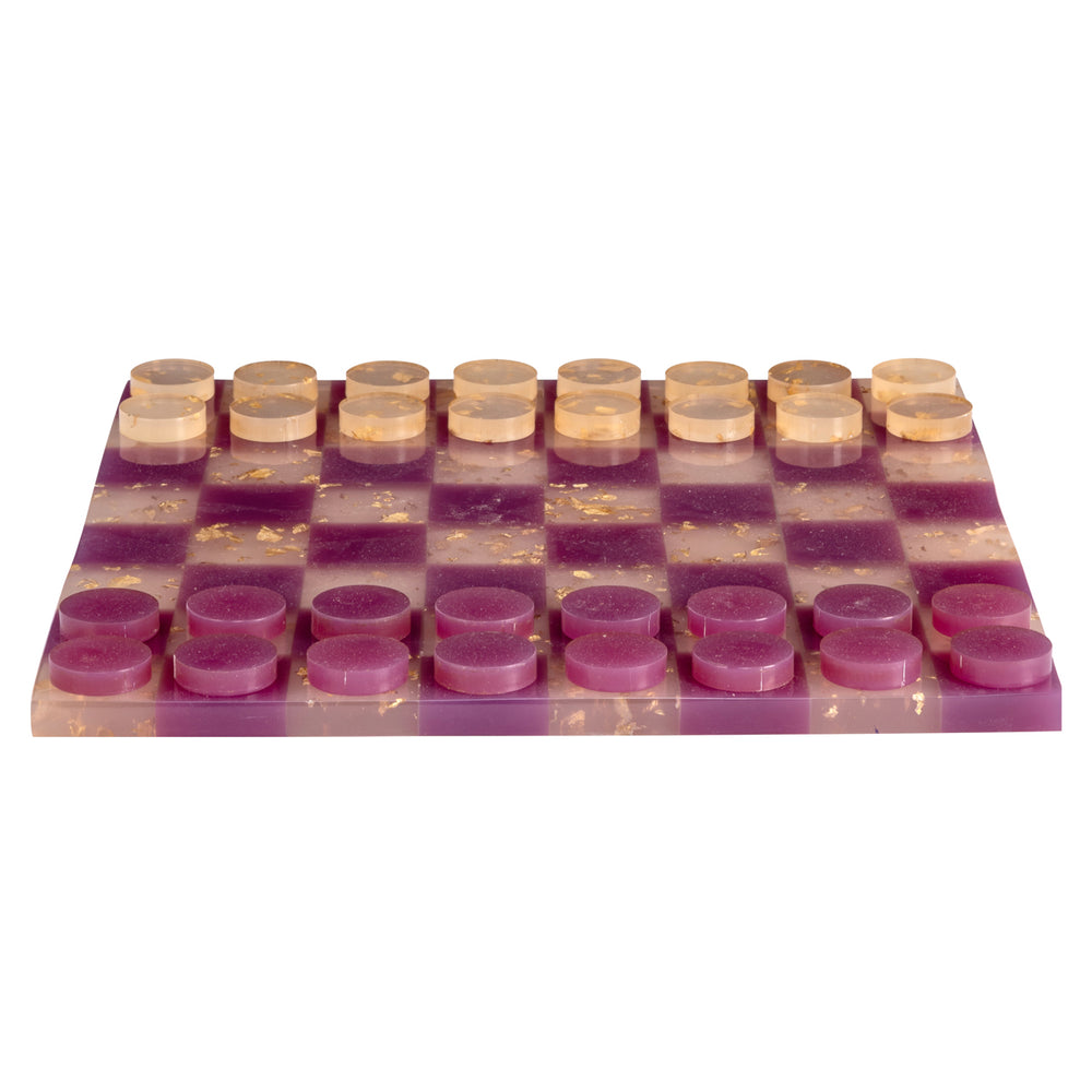 Joc decorativ Violet, mov, set de dame
