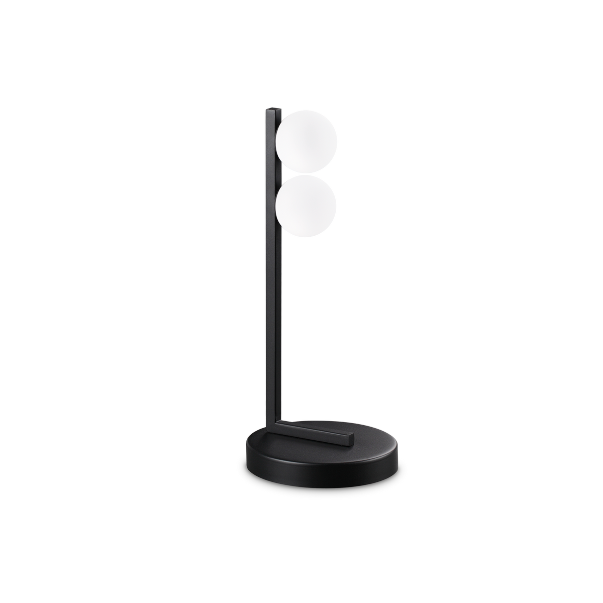 Lampă de masă Binomio LED TL2, negru