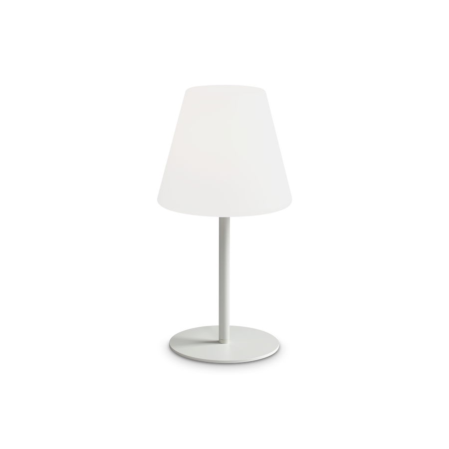 Lampă de masă de exterior Arcadia TL1, alb