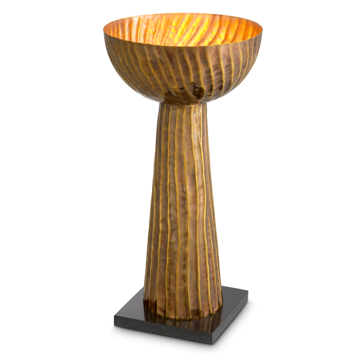 Lampă de masă Fenwick, finisaj alamă vintage