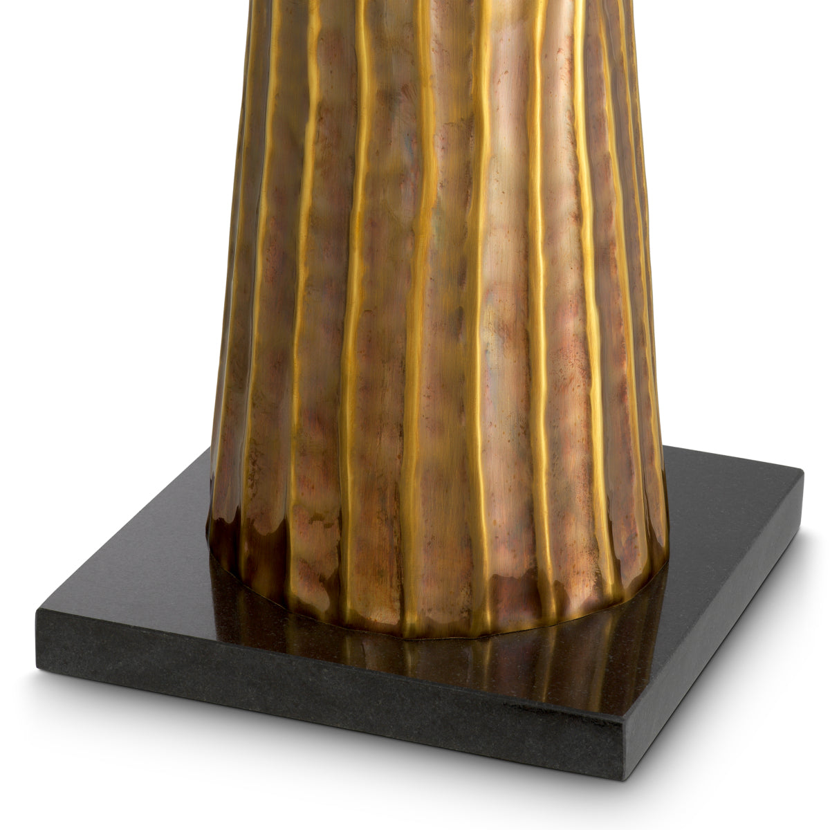 Lampă de masă Fenwick, finisaj alamă vintage