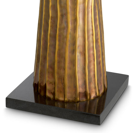 Lampă de masă Fenwick, finisaj alamă vintage