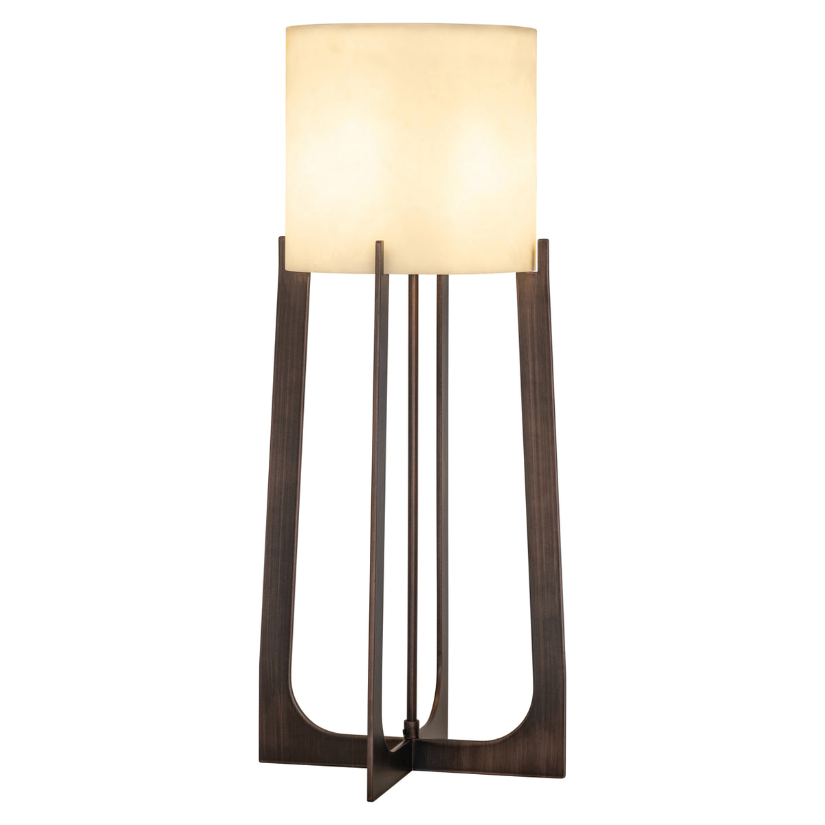 Lampă de masă Loura, bronz, mare