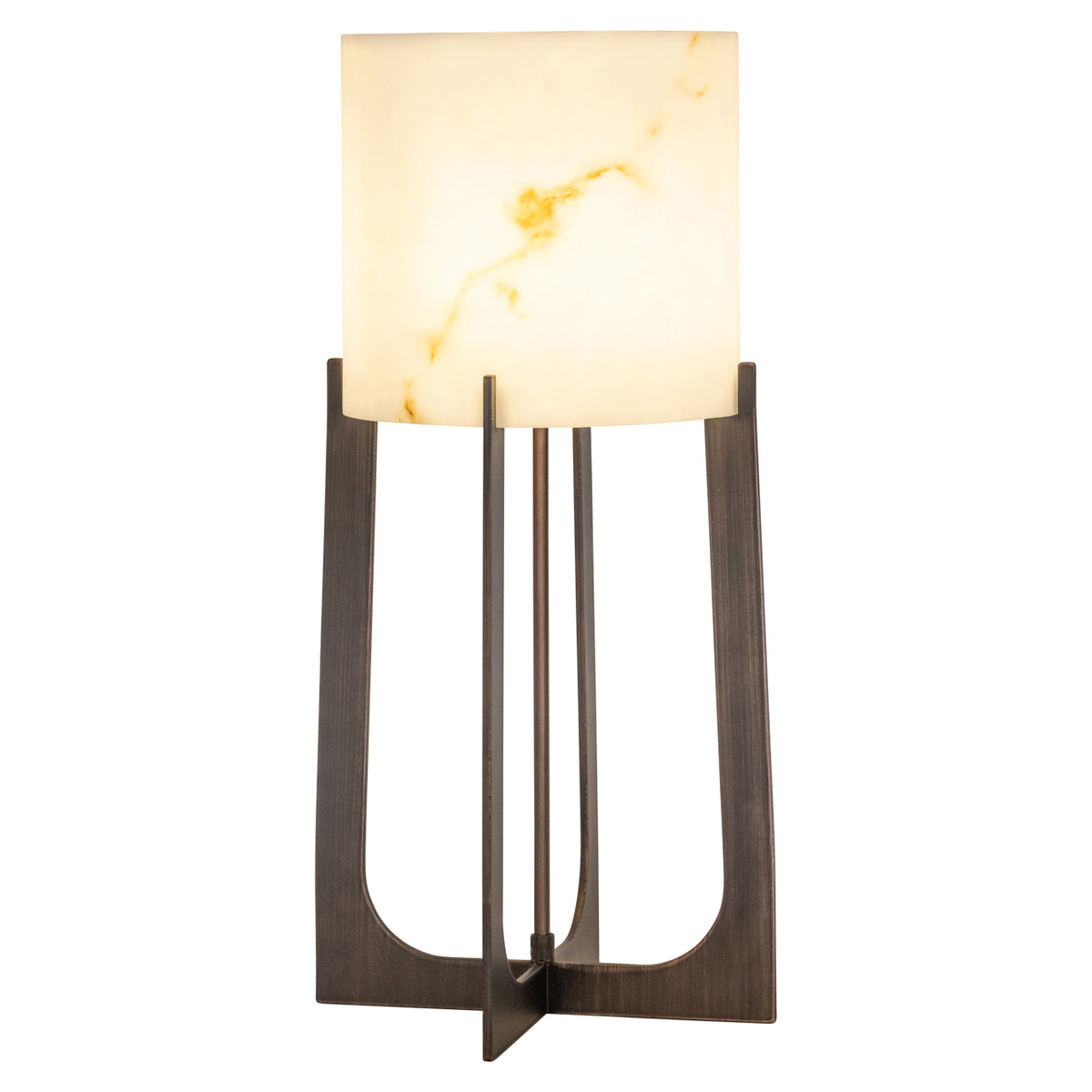 Lampă de masă Loura, bronz, mică
